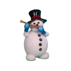 Snowman With Flute