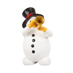 Snowman With Trompet