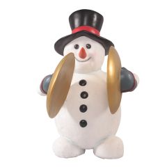 Snowman with Cymbals