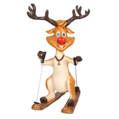 Skiing Reindeer